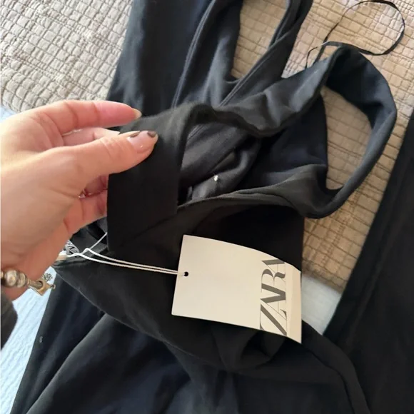 Zara Black Jumpsuit - Picture 16 of 16